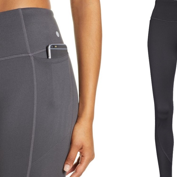 Zella cozy leggings w/side pockets EUC sz M two available - Picture 2 of 9